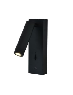Applique murale LED Tarifa III Mantra noire bras orientable design