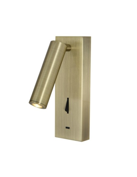 Applique murale LED Tarifa III Mantra Cuero bras orientable design