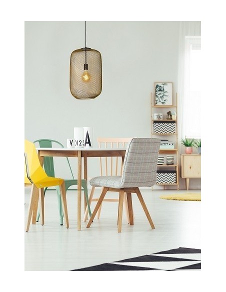 Suspension Led  intérieure lanterne Mesh or mat - Lucide Leluminaireled.com