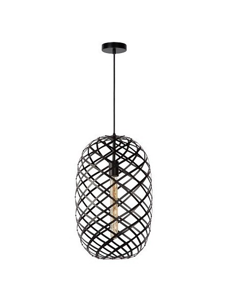 Suspension intérieure Led Wolfram 32 noire - Lucide Leluminaireled.com
