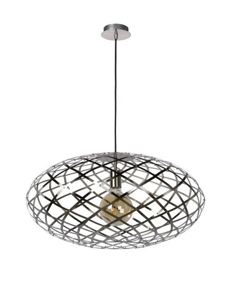 Suspension intérieure Led Wolfram 65  chrome dépoli - Lucide Leluminaireled.com