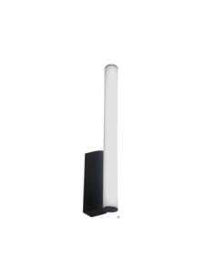 Applique murale LED Antiga Mantra noire 8W design salle de bain moderne