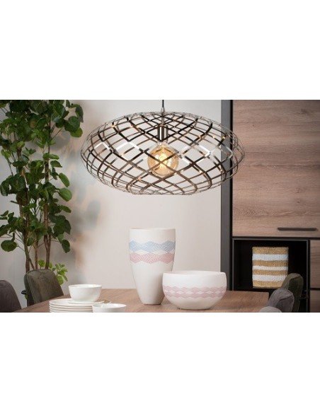 Suspension intérieure Led Wolfram 65  chrome dépoli - Lucide Leluminaireled.com