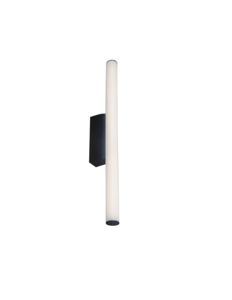 Applique murale LED Antiga Mantra noire 12W design salle de bain moderne