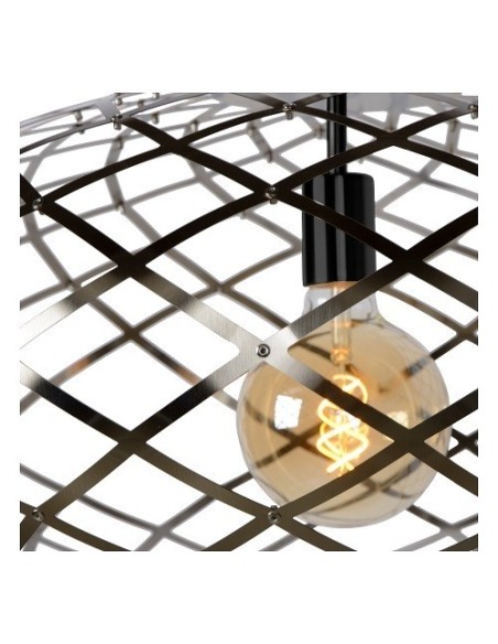 Suspension intérieure Led Wolfram 65  chrome dépoli - Lucide Leluminaireled.com