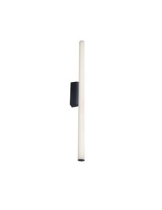 Détail applique Antiga Mantra finition noire éclairage chaud 3000K IP44