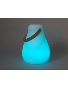 Lanterne  éclairante étanche solaire Kurby - New Garden Leluminaireled.com