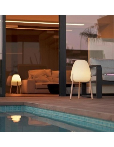 Lampadaire Led  étanche solaire RGB Rocket 70 - New Garden Leluminaireled.com