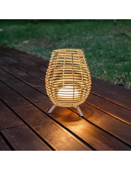 Lampe de table autonome nomade Bossa - New Garden Leluminaireled.com