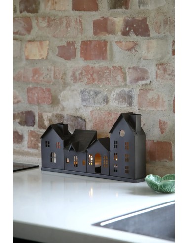 Détail bougies LED Wells effet flamme vacillante lumière chaude ambiance cosy