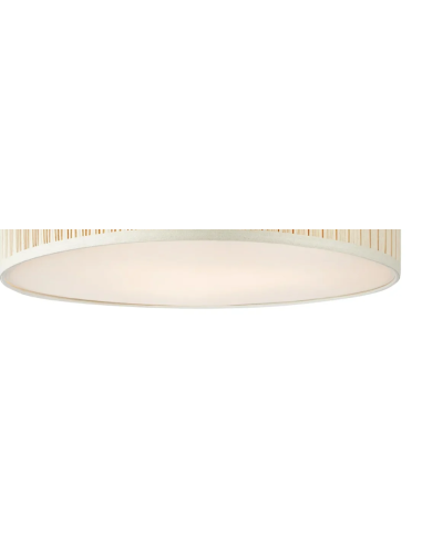 Plafonnier Lux installé salon ou salle à manger design scandinave élégant