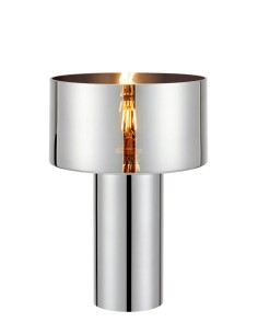 Lampe de table Corin Markslojd verre chromé design arrondi moderne