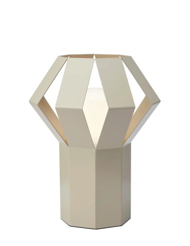 Lampe de table Octa Markslojd beige design 8 bras sculptural décoratif moderne