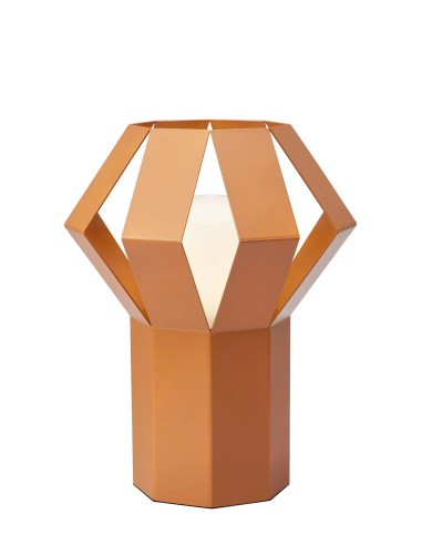 Lampe de table Octa orange Markslojd design 8 bras métal décoratif moderne