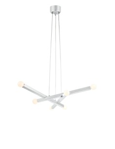 Plafonnier Stack Markslojd chromé design allumettes empilées vue principale