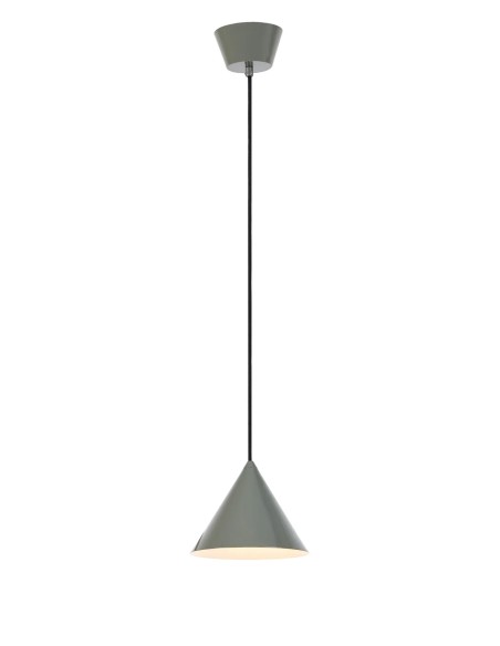 Plafonnier Tip Markslojd gris en métal design conique