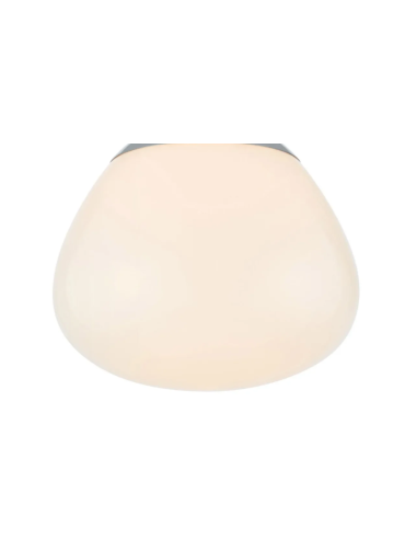 Plafonnier Markslojd Rise installé dans un couloir éclairage doux