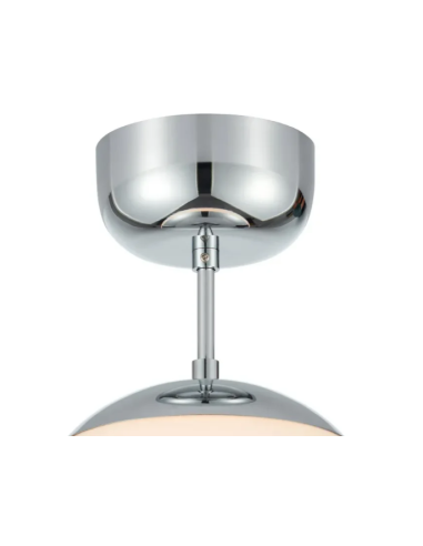 Détail diffuseur en verre opale du plafonnier Rise Markslojd