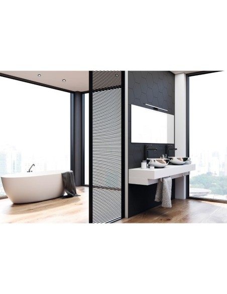 Applique Led étanche noire - Kanlux - Asten Leluminaireled.com