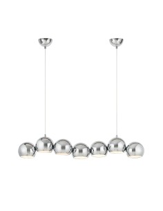 Plafonnier Cupolo Markslojd 7 globes chromés design sculptural moderne