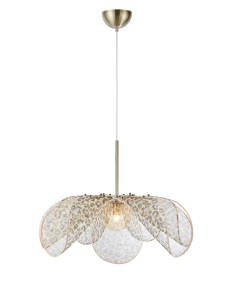 Plafonnier Styrka Leo 75 cm Markslojd design floral léopard grand format