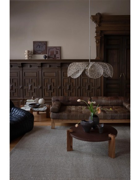 Plafonnier Styrka Leo 75 cm Markslojd design floral léopard grand format