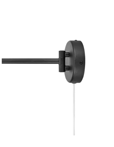 Détail bras orientable applique Arlo Markslojd variateur intégré