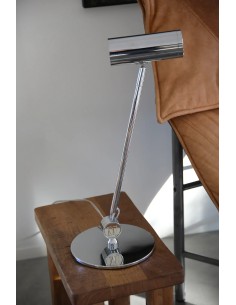 Lampe de table Arlo Markslojd chrome LED design moderne orientable 2