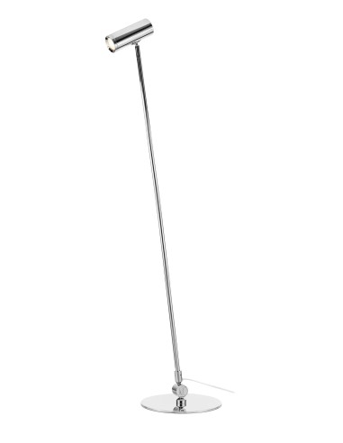 Lampadaire Arlo Markslojd chrome LED design moderne orientable