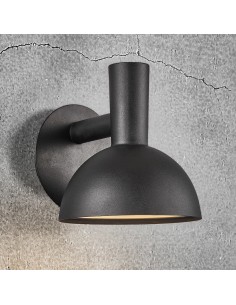 Applique Nubi Markslojd LED extérieur design scandinave IP44 noir 2