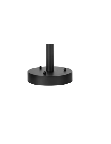 Détail tête orientée vers le bas lampadaire Nubi extérieur moderne