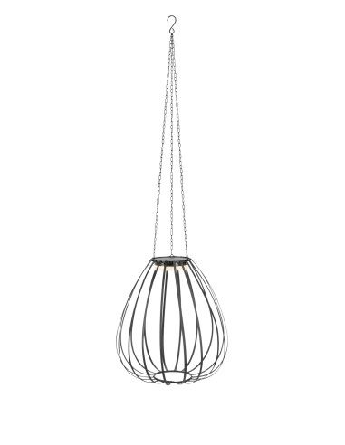 Plafonnier solaire Markslojd Ovia noir design moderne 42 cm