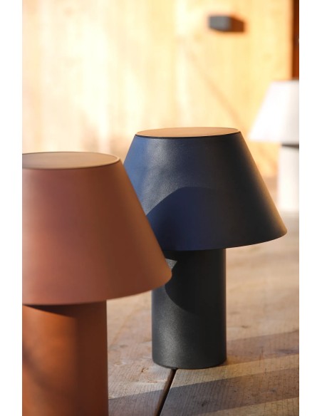 Lampe solaire Markslojd Vivo 30 cm extérieur design noir