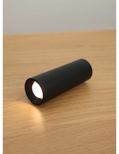 Applique murale LED sans fil Roll 4 noire tactile