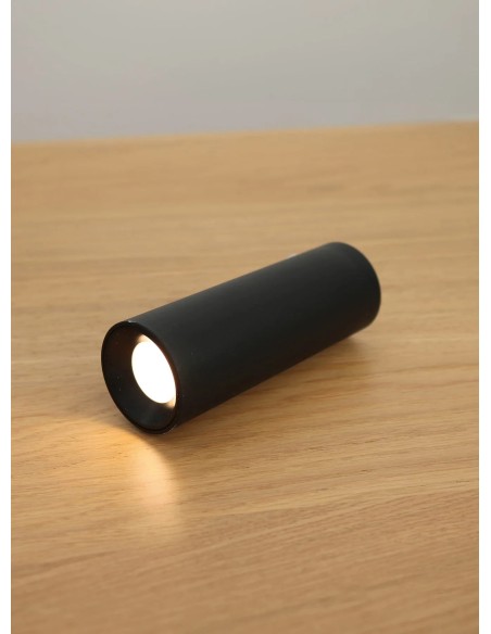 Applique murale LED sans fil Roll 4 noire tactile
