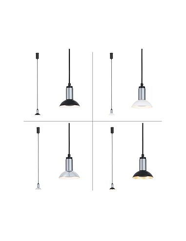 Suspension Neordic Runa installée au-dessus table salle à manger style scandinave