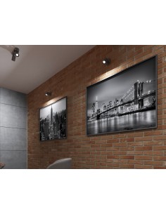 Spot mural plafonnier Kanlux LAURIN EL-1O B noir design moderne GU10 2