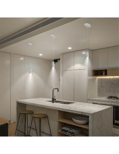 applique murale sans fil Roll 4 blanche LED tactile design 2