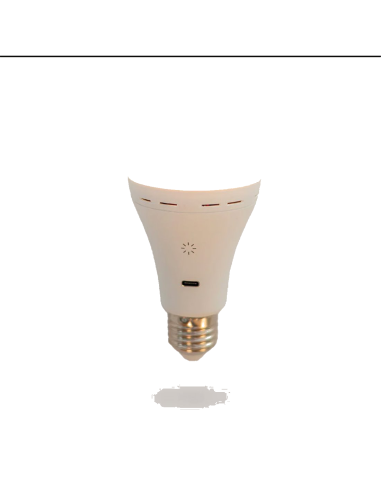 ampoule portable rechargeable Lapera LED E27 avec télécommande