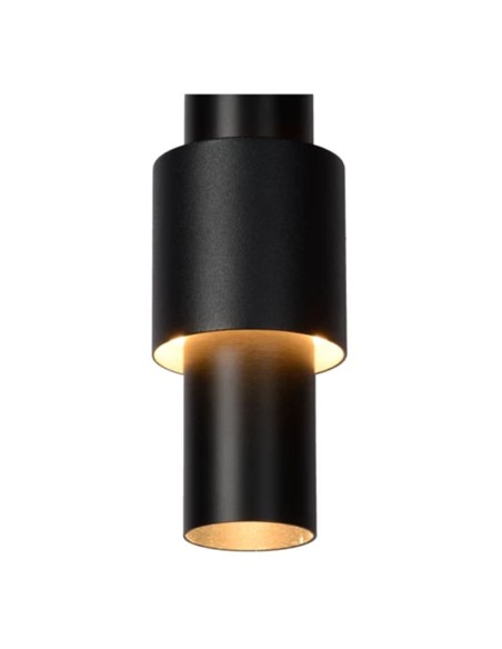 Suspension Led Dimmable 5 x 4.2 W 2700K 460 LM Noir - Lucide - Margary