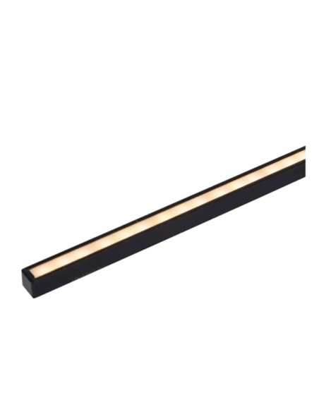 Applique murale Salle de bains LED 1x11W 2700K IP44 Noir - Lucide - Mizar