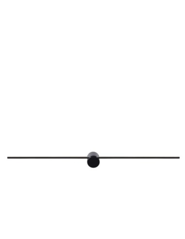 Applique murale Salle de bains LED 1x11W 2700K IP44 Noir - Lucide - Mizar