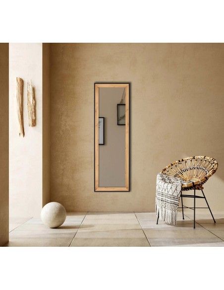 Miroir rectangulaire Branda 50x150 cm décoration entrée salon chambre
