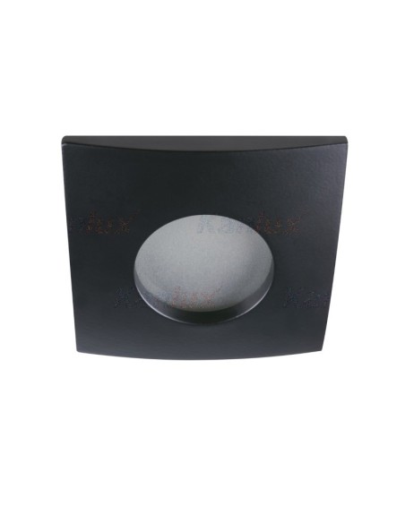 Support spot Led encastrable noir carré étanche Qules - Kanlux Leluminaireled.com