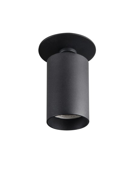 Spot encastrable Kanlux CHIRO GU10 noir design moderne plafond