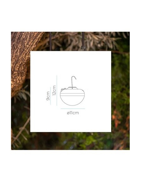 Ampoule LED rechargeable Cherry 900lm IP54 Newgarden