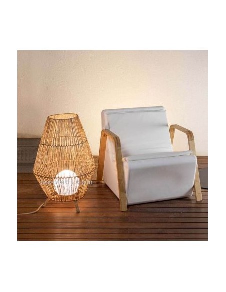 Lampadaire extérieur Sisine 70 sans fil LED 900lm