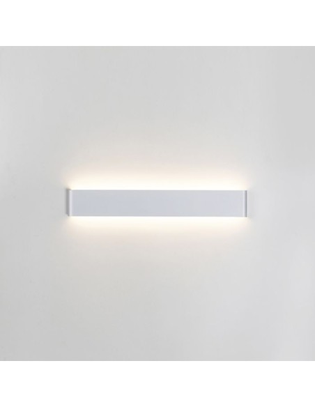Détail applique murale LED EGEO Mantra blanc 14W 1350 lumens éclairage fonctionnel