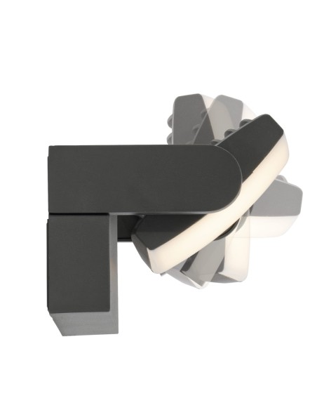 Détail applique murale extérieure HOOD Mantra LED 1100 lumens IP65 extérieur