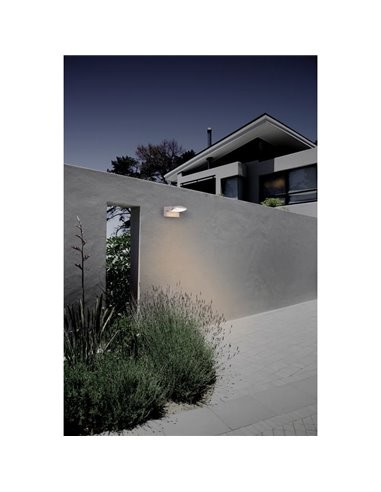 Détail applique murale extérieure HOOD Mantra LED 1100 lumens IP65 extérieur